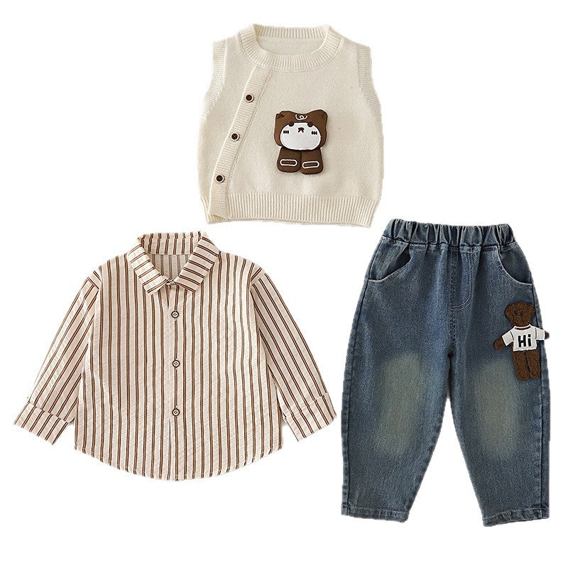 Children, Cotton, Knit Set